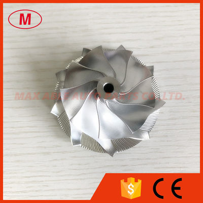 GT15-25 point milling 50.20/65.00mm 9+0 Blades 702549-0008HF V1 high performance aluminum 2618/billet compressor wheel