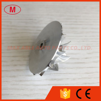 K04 34.53/50.96mm 6+6 blades 5304-123-2032 Turbo milling/aluminum 2618/billet compressor wheel for 5303-970-0048