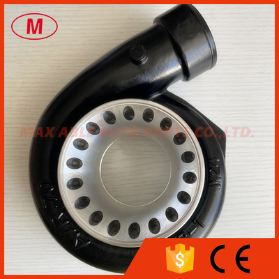 GT3582R A/R.70 black Dual Ball Bearing turbocharger compressor housing FOR 61.4/82mm compressor wheel