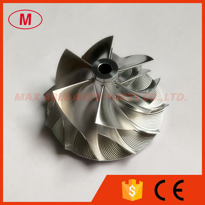 RHF5HB 49.62/61.98mm 6+6 blades Turbo milling/aluminum 2618/billet compressor wheel for VF30/VF34 Upgrade