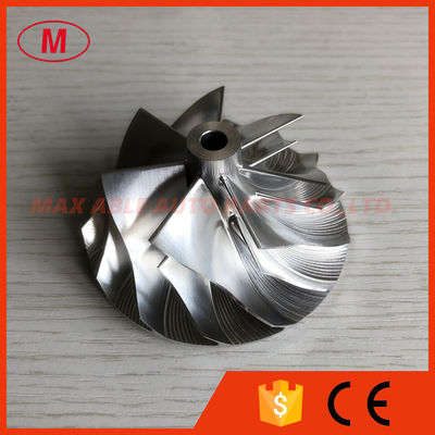 GT2871 452546-0005 53.11/70.98mm 7+7 blades turbo milling/aluminum 2618/billet compressor wheel for 452546-0005/Trim56