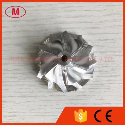 K04 5304-123-2043 37.84/50.96mm 6+6 blades turbo milling/aluminum 2618/billet compressor wheel for 5303-988-0099/102
