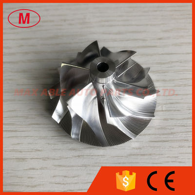 K04 5304-123-2043 37.84/50.96mm 6+6 blades turbo milling/aluminum 2618/billet compressor wheel for 5303-988-0099/102