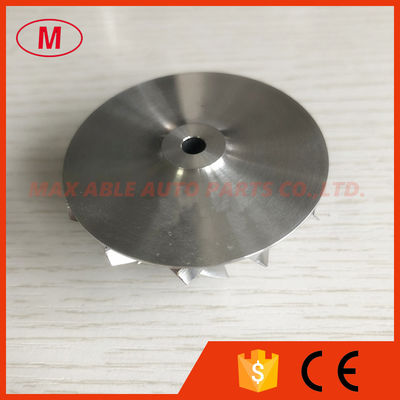 K04 5304-123-2043 37.84/50.96mm 6+6 blades turbo milling/aluminum 2618/billet compressor wheel for 5303-988-0099/102