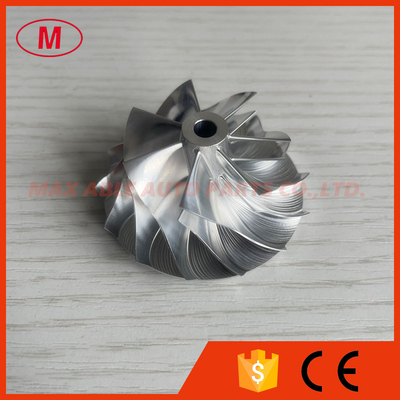 GT15-25 38.58/52.00mm 7+7 blades high performance turbo milling/aluminum 2618 /billet compressor wheel