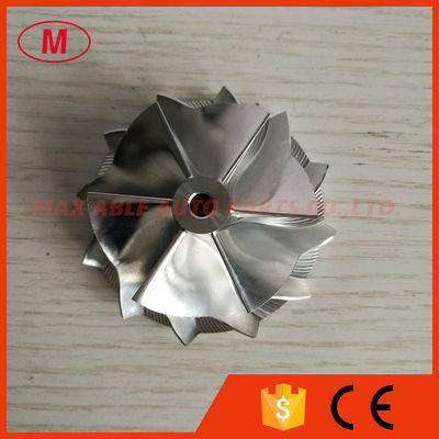 TD04HL 6+6 blades 49.62/61.01mm high performance turbocharger milling/aluminum 2618/billet compressor wheel