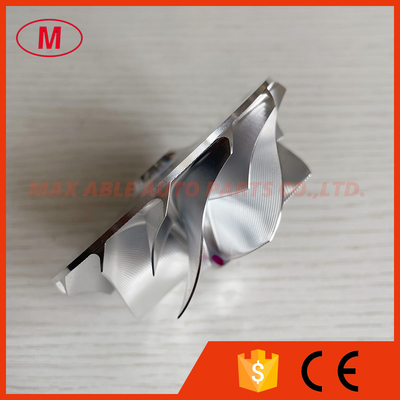 B58 Reverse 66.00/82.00mm 7+7 Blades Point Milling Turbo Milling/Aluminum 2618/billet Compressor Wheel