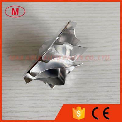 RHF5HB 46.50/59.94mm 7+7 blades Overall height:31.80mm high performance Turbocharger Billet compressor wheel for 07L145702J/ 07L145701J /VF30/VF34/VF35/VF36/VF37/VF39/VF41/VF42/VF43/VF48/VF52