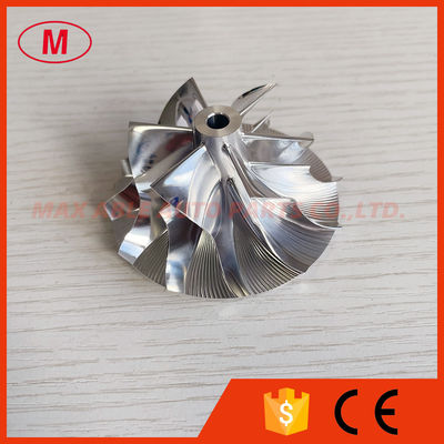 GT15-25 44.50/62.50mm 6+6 Blades high performance Turbocharger milling/aluminum 2618/billet Compressor wheel