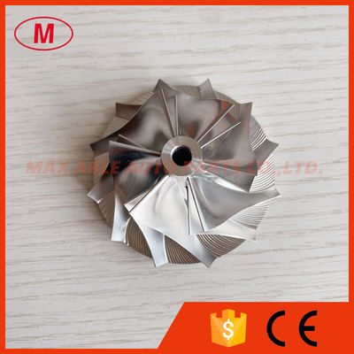 K24 5324-123-2013 42.30/60.50mm 6+6 BLADES Turbo aluminum 2618/milling/Billet compressor w