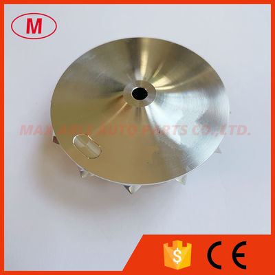 GT15-25 720915-0004 44.50/60.01mm 6+6 Blades Point Milling Air Curve High Performance Turbocharger Billet Compressor Wheel