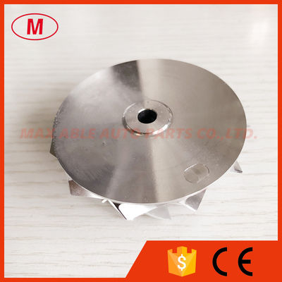 HT18 48.00/62.89mm 11+0 blades high performance milling/aluminum 2618/billet compressor wheel