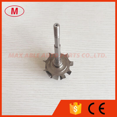 GT2860R 9 blades 46.95/53.7mm 103mm ball bearing turbine shaft /turbine wheel/turbo wheel