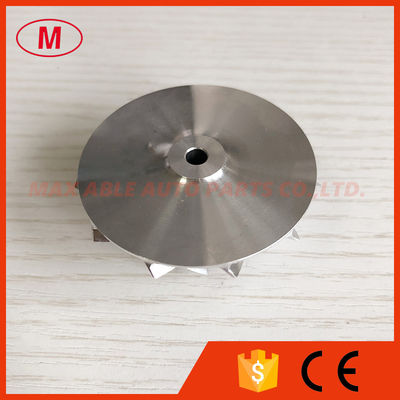 K04 34.53/50.96mm 11+0 blades 5304-123-2032 Turbo milling/aluminum 2618/billet compressor wheel for 5303-970-0048 530397