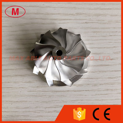 K04 41.00/50.96mm 5304-123-2036 9+0 blades Point milling performane billet compressor wheel for 5303-970-0086/0087/010