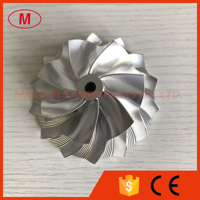 GT3076 reverse 7+7 blades 56.00/76.13mm point milling air curve high performance turbo billet compressor wh