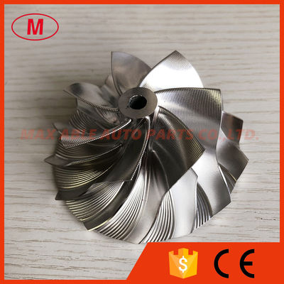 GT3076 reverse 7+7 blades 56.00/76.13mm point milling air curve high performance turbo billet compressor wh