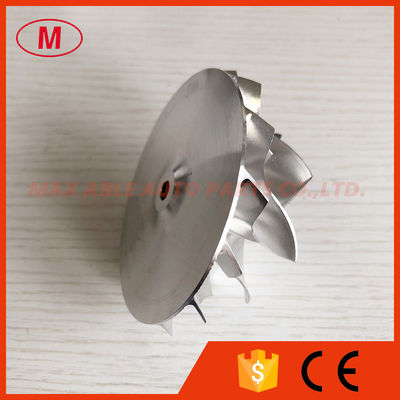 GT3076 reverse 7+7 blades 56.00/76.13mm point milling air curve high performance turbo billet compressor wh