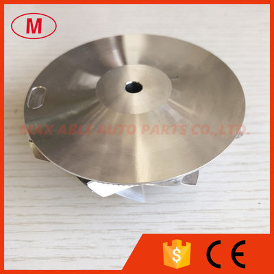 GTX3076 GEN ll point milling 58.23/76.43mm 9+0 blades bore:6.00 turbo milling/aluminum 2618/billet compressor wheel