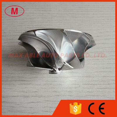 K04 43.03/56.08mm 5306-123-2007 11+0 blades performance milling/billet compressor wheel for 5304-970-0054/0035/0043/0045