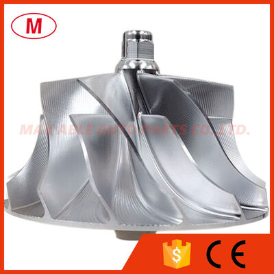 PTE7675 76.44/102.40mm 7+7 blades point milling turbocharger billet/milling/aluminum 2618 compressor wheel for PTE7675 GEN 2