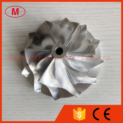 TD07S  6+6 blade 65.00/87.00mm Turbocharger milling/aluminum 2618/billet compressor wheel