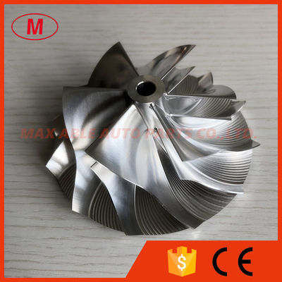 TD07S  6+6 blade 65.00/87.00mm Turbocharger milling/aluminum 2618/billet compressor wheel