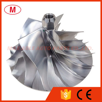 GT55 5+5+5 blades 98.00/133.00mm Performance Design Big radius on nut turbo milling/aluminum 2618/billet compressor wheel