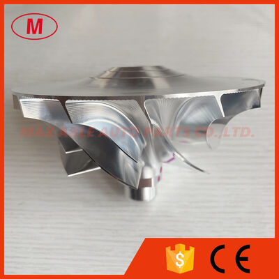 UTV9406 97.90/141.31mm 7+7 blades 451883-0008/211391T/211896/214007 turbo billet/milling/aluminum 2618 compressor wheel for 701100-0007/701100-0009/452670-0008 Waukesha Industrial L7042GL (211391T)