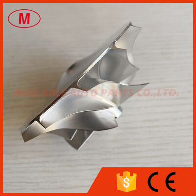 T61 6+6 blades 62.80/88.00mm high performance turbocharger milling/aluminum 2618/billet compressor wheel for racing