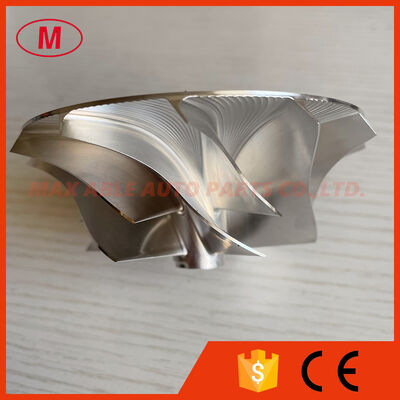 T61 6+6 blades 62.80/88.00mm high performance turbocharger milling/aluminum 2618/billet compressor wheel for racing