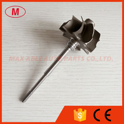GT3076R GTX3076R GTX3067R 55/60mm 9 blades ball bearing turbo turbine wheel shaft / turbine shaft&wheel g30 casting