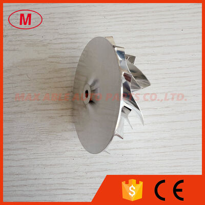 K04 53.00/68.00mm 7+7 blades reverse turbo milling/aluminum 2618 /billet compressor wheel