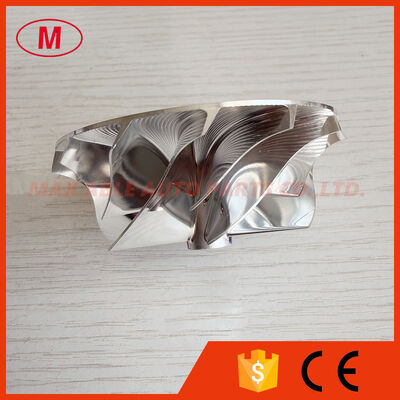 K04 53.00/68.00mm 7+7 blades reverse turbo milling/aluminum 2618 /billet compressor wheel