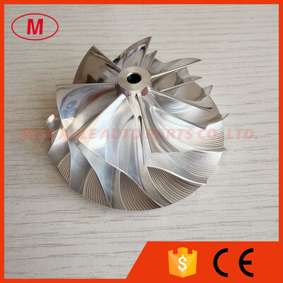 K04 53.00/68.00mm 7+7 blades forward turbo milling/aluminum 2618/billet compressor wheel
