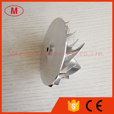 K04 53.00/68.00mm 7+7 blades forward turbo milling/aluminum 2618/billet compressor wheel