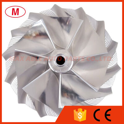 GTX4202 6418-4 75.83/102.75mm 7+7blades turbocharger milling/aluminum 2618/billet compressor wheel