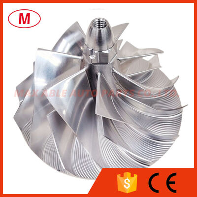 GTX4202 6418-4 75.83/102.75mm 7+7blades turbocharger milling/aluminum 2618/billet compressor wheel