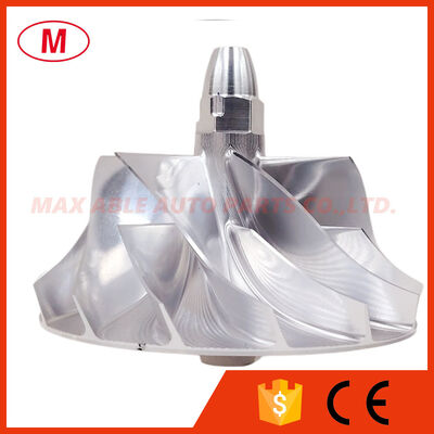 GTX4202 6418-4 75.83/102.75mm 7+7blades turbocharger milling/aluminum 2618/billet compressor wheel