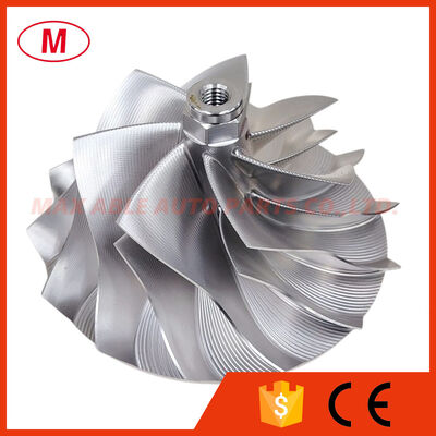 GTX4202 6418-4 75.83/102.75mm 7+7blades high performance point milling turbocharger milling/aluminum 2618/billet compressor wheel
