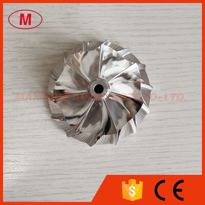 B03G reverse 55.50/76.13mm 7+7 blades Turbocharger milling/aluminum 2618/billet compressor wheel