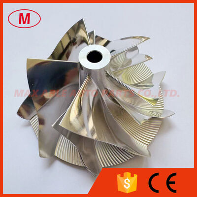 G30/G35-900 Forward 884001/19251 61.75/76.60mm 5+5 Blades Turbo Milling/billet Compressor Wheel for 880695-5001S/880700-5001S/880700-5002S/880700-5003S/880700-5004S/880693-5003S/880704-50