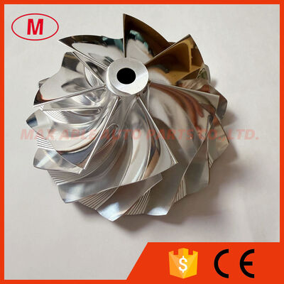 GT3582R GEN ll reverse 65.70/82.46mm 7+7 blades high performance turbo milling/aluminum 2618/billet compressor wheel