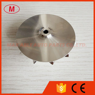 K04 reverse 5306-123-2035 41.65/56.08mm 6+6 blades high performance turbocharger milling/aluminum 2618 /billet compressor wheel