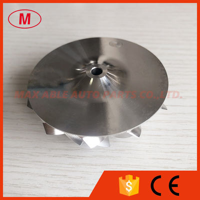 GT15-25 11+0 Blades  50.20/65.00mm 702549-0008HF V1 point milling snake high performance billet compressor wheel