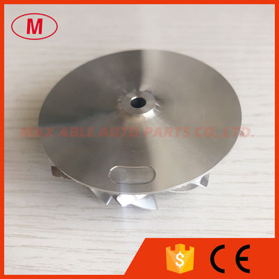 K04 9+0 blades 46.39/56.08mm 5306-123-2014 upgrade aluminum 2618/milling/billet compressor wheel for 5304-970-0064 upgra
