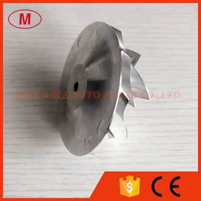 GT3037 reverse 6+6 blades 57.04/76.13mm bore:5.99mm turbo milling/Aluminum 2618/billet compressor wheel