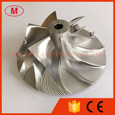HE531VE 3593686 66.92/99.01mm 6+6 blades Turbo milling/aluminum 2618/billet compressor wheel for 4044319/4044840/4047075/4044198/3781169
