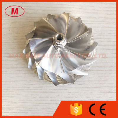 HX40 64.50/90.00mm 7+7 blades high performance turbocharger milling/aluminum 2618/billet compressor wheel