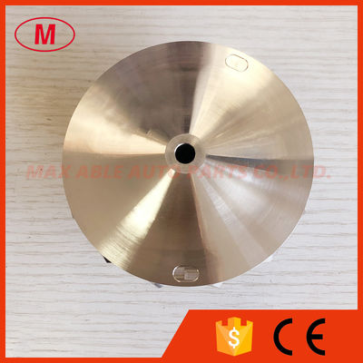 HX40 64.50/90.00mm 7+7 blades high performance turbocharger milling/aluminum 2618/billet compressor wheel